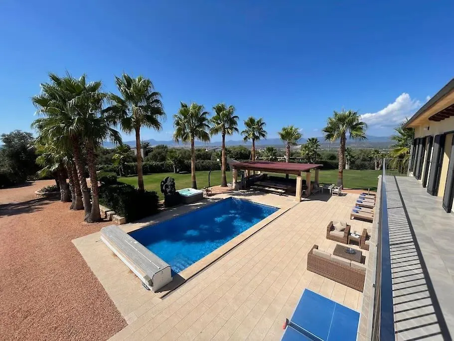 פלמה דה מיורקה Villa Cas Marine Mit Beheizb. Pool Und Aussenkueche ספרד